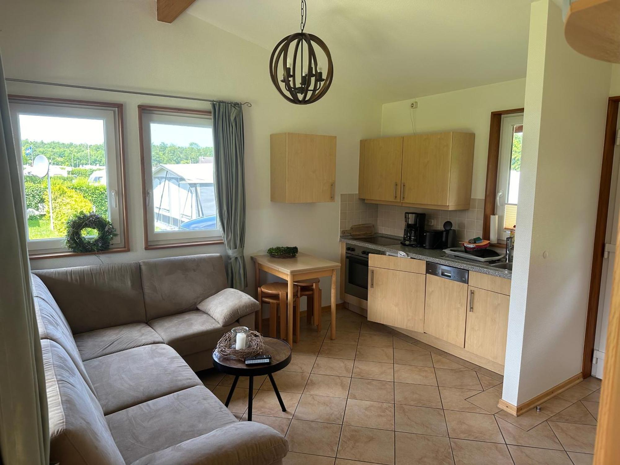 Ferienhaus 3 Campingpark Waldesruh Behrensdorf Bagian luar foto